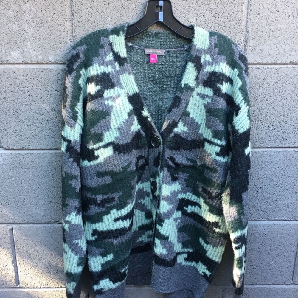 Vince Camuto Camouflage Knit Women's Sweater